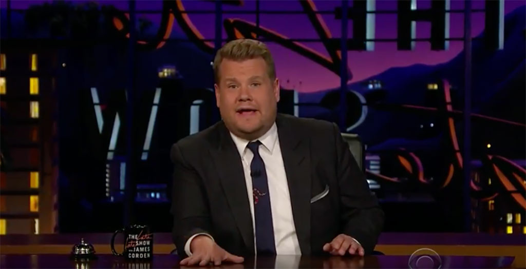 James Corden, The Late Late Show, Spain Terror Attacks James Corden, The Late Late Show, Spain Terror Attacks